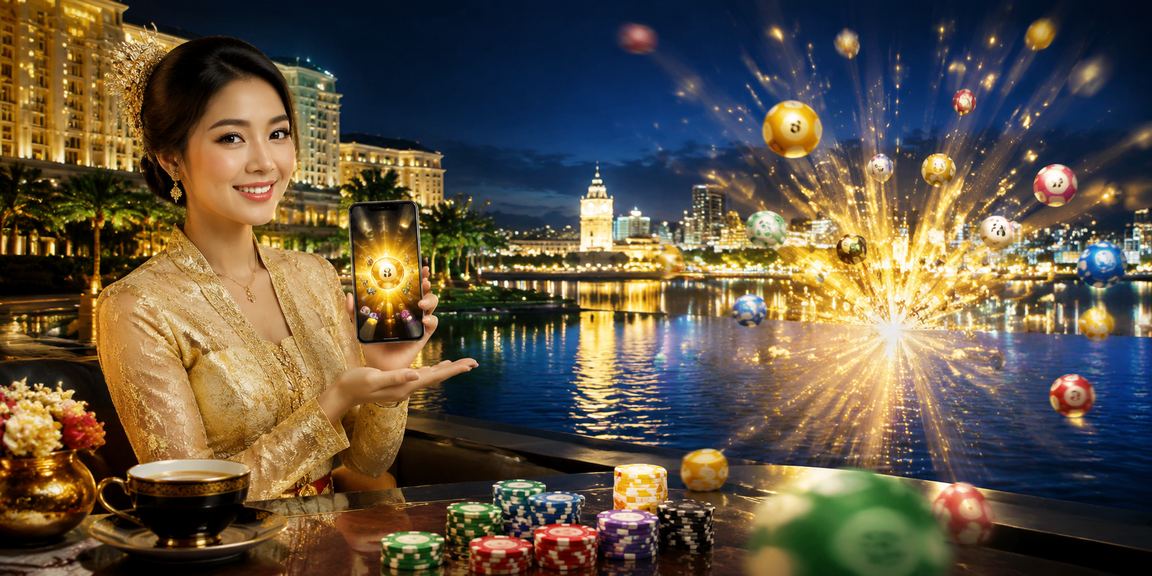 Pengguna dari Seremban dalam kebaya mengakses platform bolly4u dengan selamat dan selesa